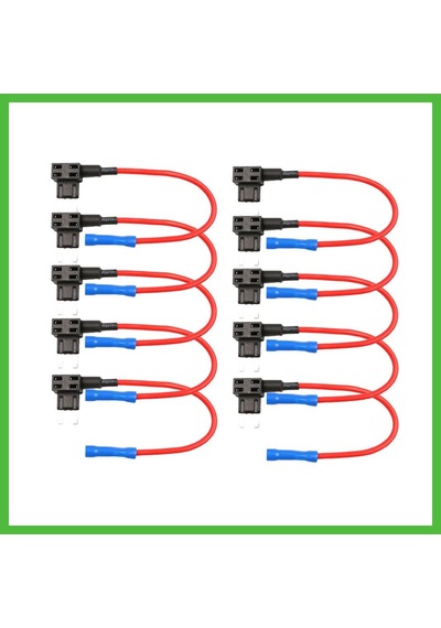 Vaveni Mini Bıçak Sigorta Çoklayıcı Fuse Tap 10 Adet Arz Diğer