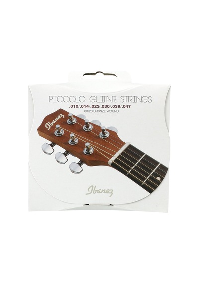 Ibanez 6 Telli Piccolo Ekstra Hafif Tel Seti 650 Mm Uzunluk, Ewp İçin - .010/.014/.023/.030/.039/.047 Kaplamalı 80/20 Ipcs6c