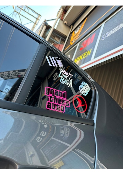 5 Li Oto Sticker Seti Zar 0