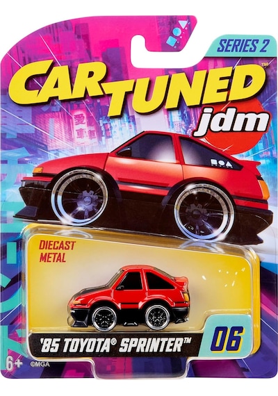 Jdm Seri 2 1985-87 Sprinter Trueno Gt-apex Ae86, Siyah Kırmızı, Diecast Metal Oyuncak Araba, Koleksiyon