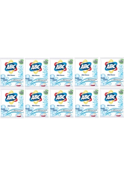 Elde Yıkama Toz Deterjan Soda Etkili 600 Gr. X 10 Adet