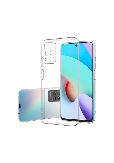 Nihcase Xiaomi Redmi 10 2022 Kılıf Süper Tpu Jelly Transparan Silikon