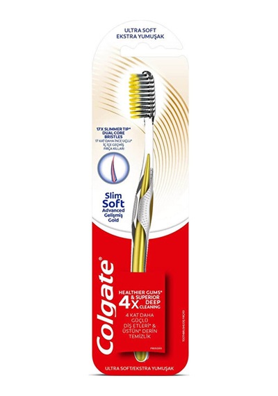 4 Adet Colgate Diş Fırçası Mikro İnce Advanced Gold
