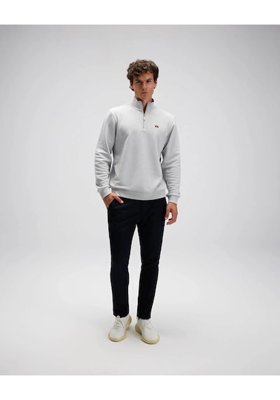 Ellesse Yarım Fermuarlı Gri Erkek Sweatshirt Em580 Gri