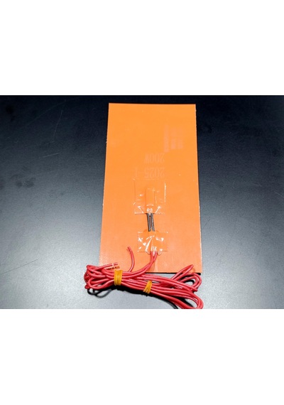 Sern Esnek Silikon Açık Büfe 20x10cm Yapışkanlı Termikli Isıtıcı Rezistans 200w R1083