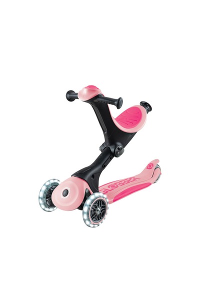 Globber Go Up Deluxe Işıklı Scooter Pastel Pembe 748-710