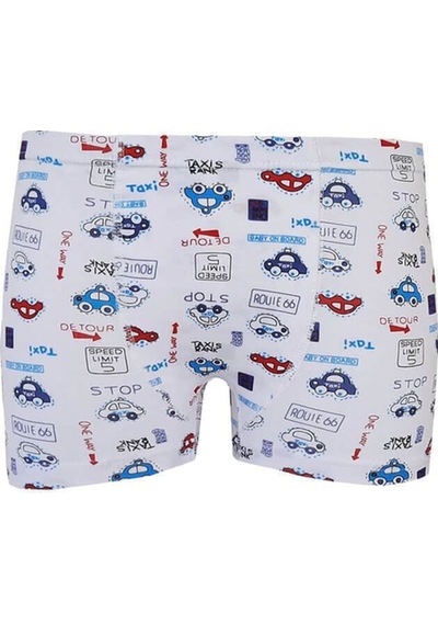 Tutku 6lı Erkek Çocuk Renkli Boxer Desenli Baskılı Pamuklu Rahat Karışık Tutku 6lı Erkek Çocuk Renkli Boxer Desenli Baskılı Pamuklu Rahat Karışık