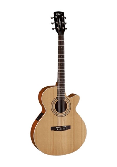 Cort Sfx-meop Elektro Akustik Gitar İnce Kasa Cutaway - Open Pore