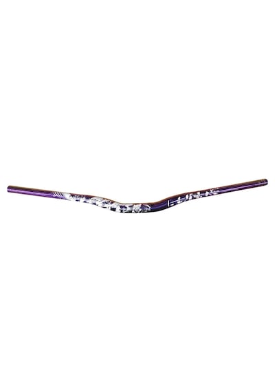 Lunje Alüminyum 31.8 780 Mm Riser Mtb Gidon Bisiklet Gidonu Bukalemun Beyaz Çok Renkli