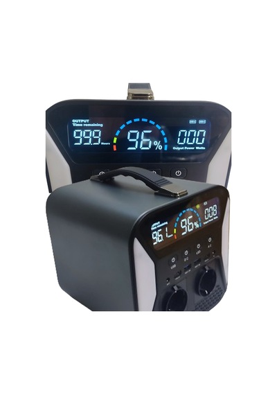 551 Powerbank 135.200 Mah Taşınabilir 550w Güç Kaynağı 4 Led Kamp