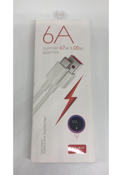 Lebron M6 Type-c To Usb-a Pd 67w 6a Şarj Ve Veri Aktarım Kablosu