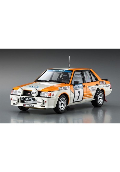 Hasegawa Hc38 21138 1/24 Ölçek, Mitsubishi Lancer Ex 2000 Turbo 1982 1000 Lakes Rally , Yarış Aracı Plastik Model Kiti