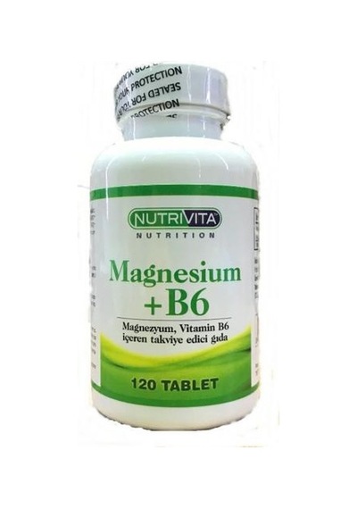 Nutrivita Magnezyum B6 Vitamin 120 Tablet