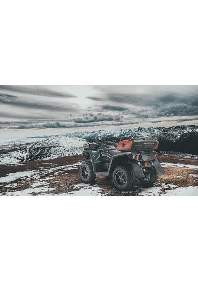 Atv Arka Çantası Aodes Pathcross 650/1000 Siyah