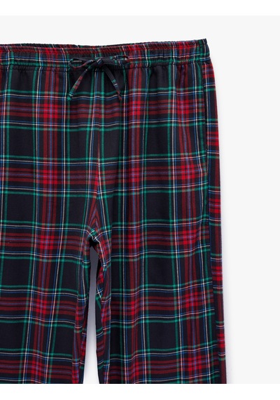 Koton Straight Fit Beli Bağcıklı Pamuklu Dokuma Pijama Altı Lacivert Ekose 6wlm50002mw Lacivert Ekoseli Koton Straight Fit Beli Bağcıklı Pamuklu Dokuma Pijama Altı Lacivert Ekose 6wlm50002mw Lacivert Ekoseli