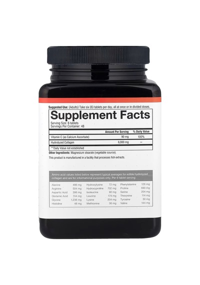 Collagen 6,000 Mg 290 Tablet