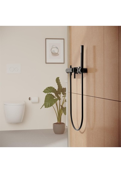 VitrA Suit Banyo Bataryası Parlak Siyah A4281839 Krom