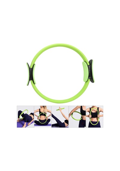 40 Cm Pilates Çemberi Tutamaçlı Yoga Ring Egzersiz Çemberi