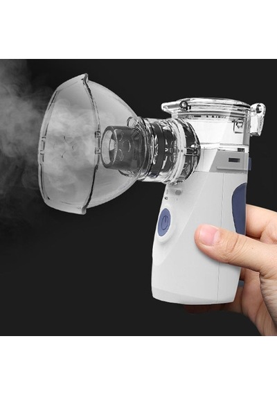 El Nebulizatör Buhar Inhaler Mini Nebulizatör Taşınabilir Nebulizatör Çocuklarla Uyumlu Buhar Inhaler Buharlaştırıcı Toptan