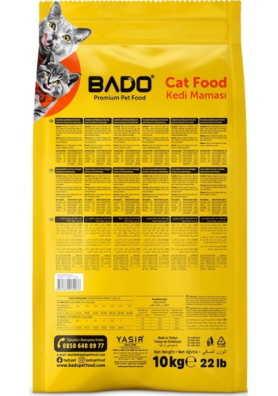 Bado Yetişkin Kedi Maması Tavuklu 10 Kg