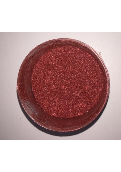 Kırmızı-Kiremit Renk Metalik Toz Pigment 100 Gram