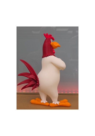 Foghorn Leghorn Figür 20cm-3d Baskı-kolleksiyonluk Biblo