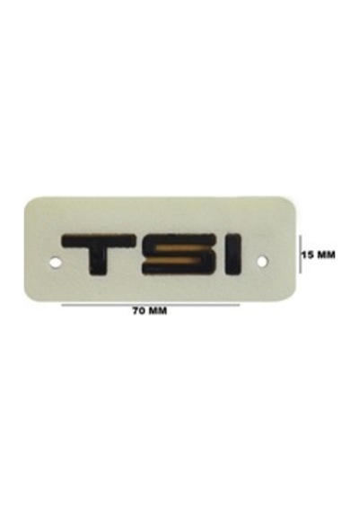 Seat Uyumlu Tsi Siyah Yazı