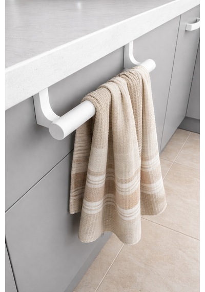 Beyaz Modern Dolap Askısı Kapak Üstü Havlu Askılığı Mutfak & Banyo Aksesuarı - 836065763 Diğer