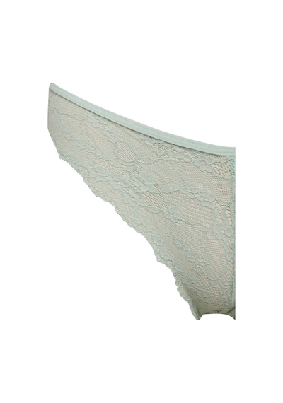 DeFacto Dantel Brazilian Külot-Fall in Love T3197AZ25SPGN1169 Yeşil