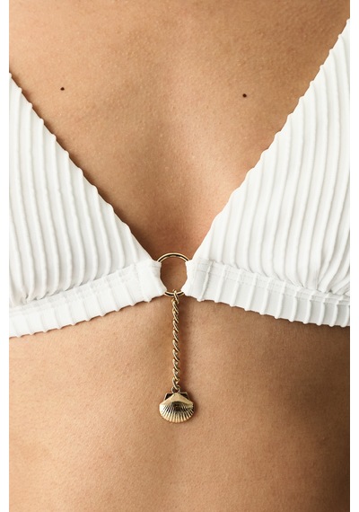 Penti Beyaz Kea Triangle Fit Bikini Üstü