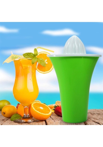 Limon Portakal Greyfurt Sıkacağı 500ml Plastik Bardaklı Sıkacak Plastik Diğer