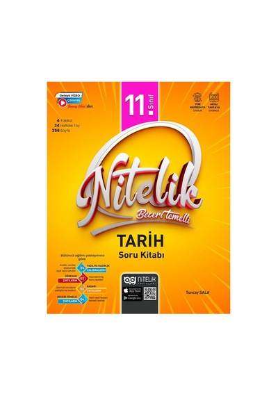 Nitelik 11.sınıf Tarih Soru Kitabı Beceri Temelli Yeni