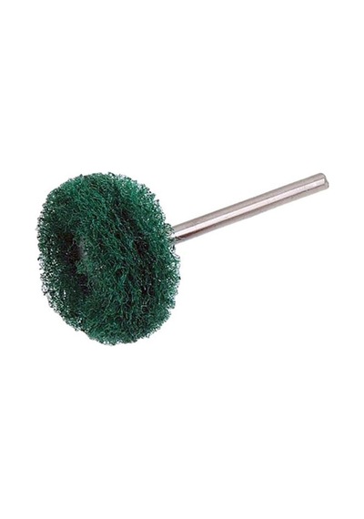 6205x5 5'li Paket Pimli Aşındırıcı Temizleme Polisaj Keçe 25mm - Yeşil 180 Kum