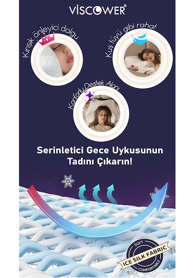 Plume Of Sleep Ergonomik Boyun Destekli Yastık