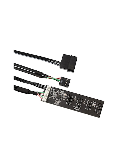 9 Pin Anakart Usb 2.0 Çoklayıcı Usb Hub 4 Erkek 9 Pin Uzatma Adaptörü