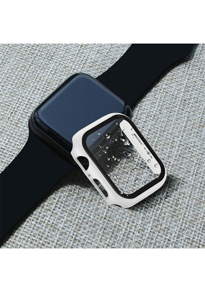Ally Apple Uyumlu  Watch 4-5-6 44 MM Silikon Kordon Kayış Ve Ekran Koruyu