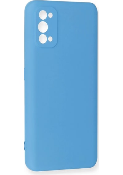 Newface - 792 - Realme 7 Pro Kılıf Nano İçi Kadife Silikon - Csmo-tex - - Mavi