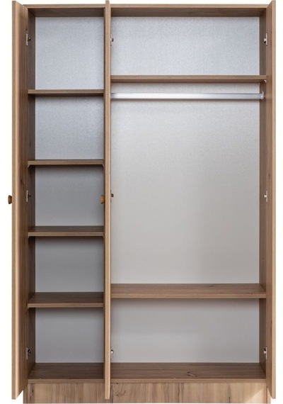 Ranza, Riva Merdivenli 2'li Ranza + 3 Kapılı Dolap + 2 Adet Comfort Yatak 90 X 190 CM