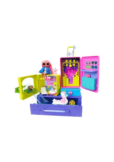 Barbie Extra Mini Bebekler Ve Hayvan Dostlarının Seyahat Maceraları Hdy91
