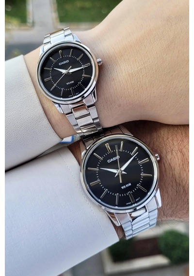 Casio Csgnct105 Sevgili Çift Kol Saati Gümüş