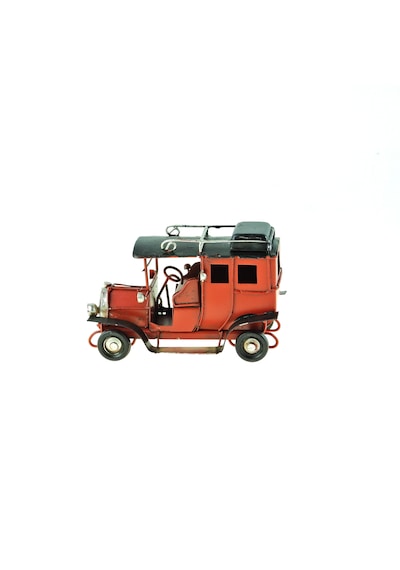 Klasik 1900 Model Araba Dekoratif Metal Araba 13 Cm