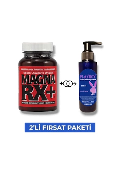 Magna Rx Erkeklere Çok Özel 60lı Muzice Libi.do Cream 125 Ml