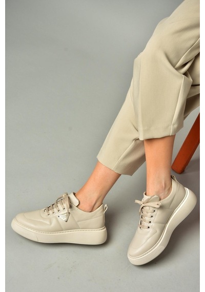 Fox Shoes S274048309 Bej Spor Ayakkabı Sneakers Bej