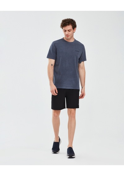 Skechers Organic Coll. M Short Sleeve  T-Shirt Erkek Lacivert Tshirt S241166-410