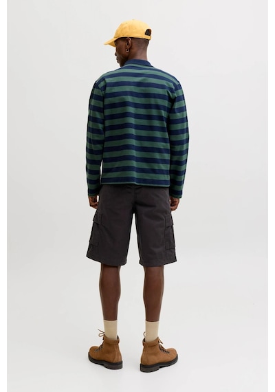 Jack & Jones Jpstcole Matty Erkek Kargo Şort Siyah
