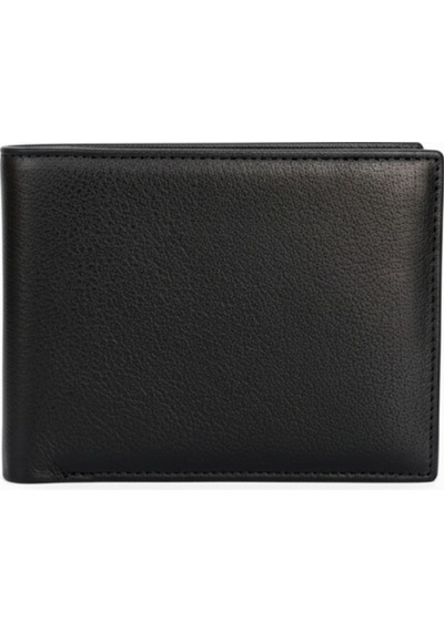 Mft Leather Hakiki Deri Erkek Cüzdan Palet 1826 Napa Siyah