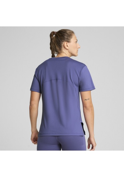 Puma Cloudspun Tee - Reg Mavi Kadın T-shirt