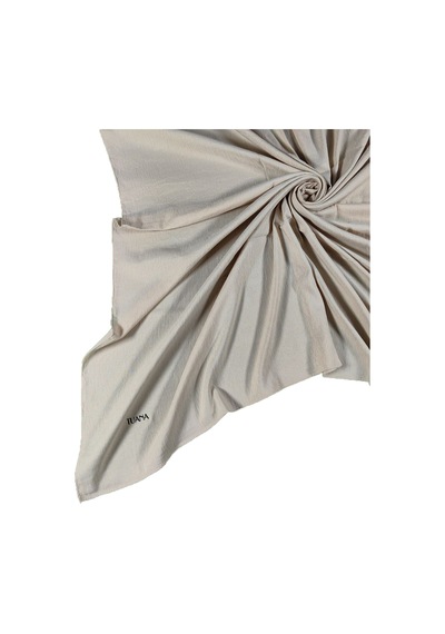 Mim Eşarp Tuana Eşarp Pamuk Jazz Eşarp 110x110cm Krem
