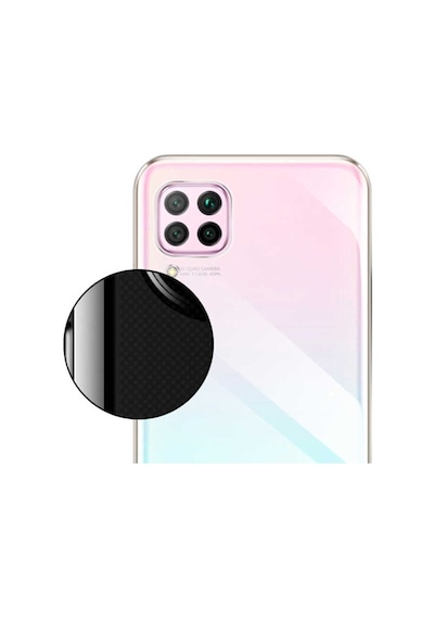 Huawei P40 Lite Kılıf Lüx Şeffaf Silikon Kılıf