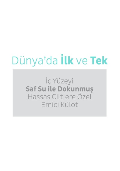 Sensitive Antibakteriyel Emici Külot Medium 30 Adet M